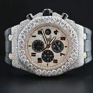 Reloj de Acero Inoxidable de Primera Calidad con Bisel de Diamantes VVS para Uso Diario de Lujo Disponible a Buen Precio - Product Image 6