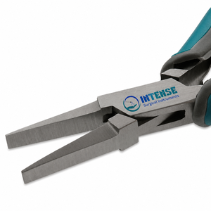 Alicates Profesionales de Acero Inoxidable con Punta Redonda Plana para Fabricación de Joyería, Herramienta de Precisión para Doblar Alambre, Marca Privada OEM - Product Image 1