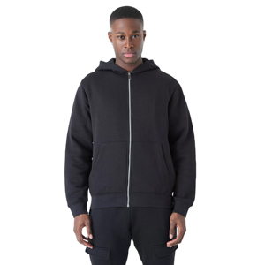 Custom Logo <b>Zip</b>-<b>Up</b> <b>Fleece</b> Hoodie <b>Men</b> High Quality 100% Cotton Winter Lightweight Thermal High Visibility Solid Custom Made Size - Product Image 1
