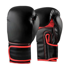 ถุงมือฝึกซ้อมมวย MMA แบบครึ่งนิ้ว วัสดุ PU สำหรับคิกบ็อกซิ่ง ซานด้า ปรับขนาดได้ ป้องกันการลื่น - Product Image 6