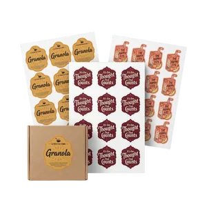Custom Shape Die Cut <b>Sticker</b> <b>Waterproof</b> Vinyl Holographic Logo Label Personalized Printing - Product Image 1