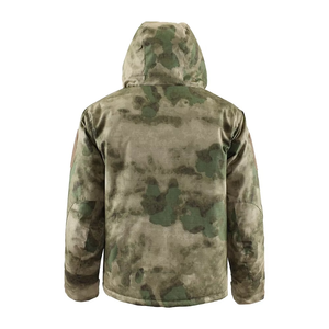 Veste Softshell Unisexe GRACE SIGN pour Randonnée en Plein Air, Imperméable, Isolée, Style Chasse Hivernale, Polaire Camouflage avec Logo Frontal - Product Image 5