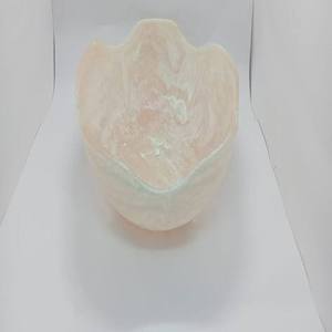 Moderno Juego de Vajilla Premium de Resina Hecha a Mano con Patrón de Remolino Blanco y Acabado de Mármol Aqua Swirl para Buffet - Product Image 1