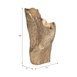 Vase à fleurs élégant en métal pour la décoration moderne de la maison, accent de luxe pour les salons - Product Image 3