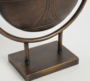 Vase de table moderne en métal avec support, présentoir décoratif pour la décoration de la maison, de l'agencement de bureau ou comme présentoir de cadeaux - Product Image 3