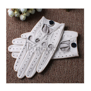 Guantes de Motocicleta de Cuero con Logotipo Personalizado, Transpirables, Resistentes a Impactos, Guantes de Moto Protectoras - Product Image 6
