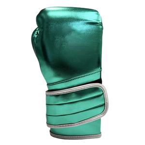 Gants de boxe en cuir PU écologique de haute qualité avec logo personnalisé, ajustement confortable pour le kick-boxing et l'entraînement MMA - Product Image 1