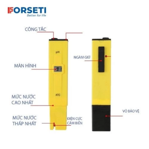 เครื่องวัดค่า pH น้ำแบบพกพา สำหรับใช้ในครัวเรือน ยี่ห้อ Forseti ATC ระบบ Reverse Osmosis  วัสดุพลาสติก ใช้งานง่าย ใช้พลังงานจากแบตเตอรี่ รองรับการทดสอบตัวอย่าง ราคาโรงงาน - Product Image 4