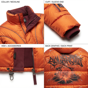 Chaqueta Acolchada Oversize de Nylon Arrugado de 160g Personalizable OEM para Hombre, Abrigo de Invierno Pesado con Relleno de Poliéster Reciclado - Product Image 4