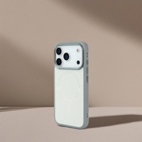 Coques de téléphone en verre magnétique personnalisées pour iphone 15 Pro Max Fro iphone 16 17 coque de téléphone panneau en verre trempé