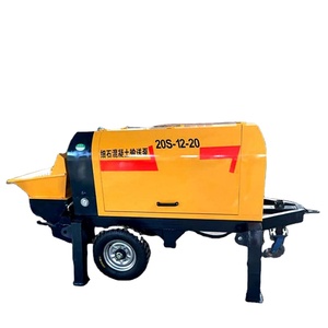 Nueva bomba de hormigón de línea diésel CON MEZCLADOR que incluye piezas de repuesto Soporte y garantía - Product Image 6