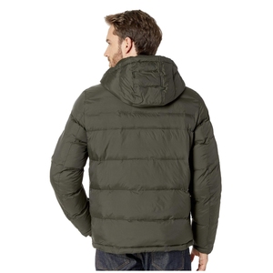 Blouson d'hiver matelassé vintage confortable et élégant pour homme, col montant, couleur unie personnalisable, faible MOQ - Product Image 6