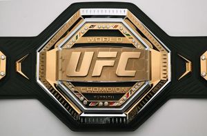 Cinturón de Campeonato UFC Personalizado de Alta Gama, Cinturón de Título de Lucha Libre de Peso Pesado, Cinturón de Campeón de Combate de Aleación de Zinc y Latón, OEM - Product Image 5