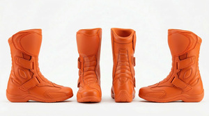 Botas de Motociclismo Personalizadas con Logotipo, en Oferta, Impermeables, Antideslizantes, Transpirables, para Turismo, Calzado de Seguridad para Motociclistas - Product Image 3