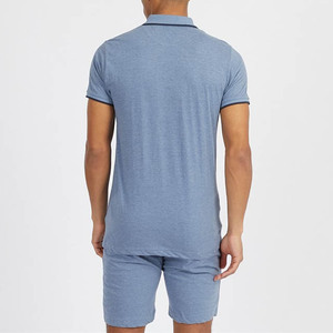 Ensemble t-shirt et short décontracté d'été, taille personnalisée, design pour usage quotidien, tenue deux pièces, production OEM - Product Image 6
