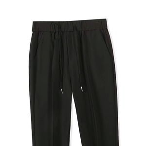 Straight Leg Casual Mid Heavyweight Men's Sweatpants 100% Polyester Joggers Track Pants Baggy Sweat Trousers - Product Image 3