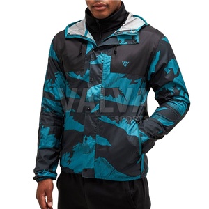 Veste coupe-vent unisexe légère style streetwear hiver 2024, col montant, respirante, séchage rapide, coupe-vent, imperméable - Product Image 1