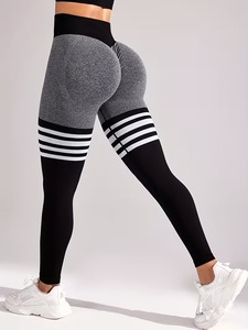 Premium Soft Cotton Stretch Fitness <b>Tights</b> | Breathable Elastic Workout Leggings | Slim-Fit Ladies Activewear Trousers - Product Image 5
