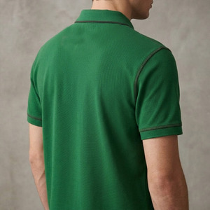 Nueva Llegada 2026, Camiseta Polo de Algodón Premium, Logotipo de Marca Personalizado, Camiseta Deportiva Unisex de Moda, Transpirable, Manga Corta - Product Image 4