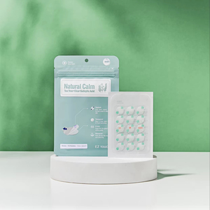 แผ่นแปะสิว K beauty EZ Touch Natural Calm Soothing Acne Patch - Tea Tree & Cica Invisible Hydrocolloid Pimple Patch OEM/ODM - Product Image 1