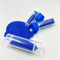 Peptida Tembaga Biru 99% GHK-Cu Kemurnian Tinggi Bahan Baku Kosmetik Bubuk Larut Air 1g Kemasan Jaminan Kualitas Merek WV CAS