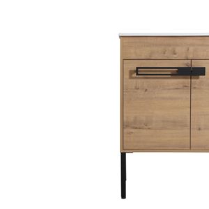24 pollici Freestanding bagno di conversione flottante opzionale 24*18-00324IMO-1(KD-imballaggio) con armadio incluso - Product Image 4