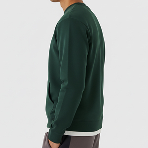 Sweat-shirts unisexes décontractés en molleton épais de qualité supérieure, col rond, manches longues, en coton, coupe oversize, personnalisables pour hommes - Product Image 5