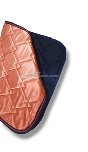 Tapis de selle équestre à absorption d'humidité élevée confortable respirant à séchage rapide tapis de selle de cheval en tissu satiné - Product Image 4