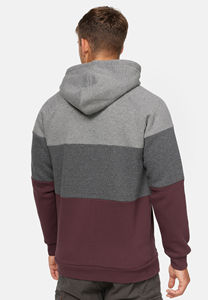 Sudaderas con capucha para hombre, de algodón de alta calidad, con estampado de logotipo personalizado, estilo deportivo, diseño tricolor, estilo colorido, de gran tamaño. - Product Image 4