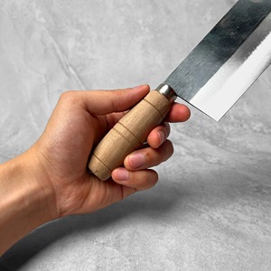 Custom Handmade Forged Carbon Steel Cleaver <b>Knife</b> Wood Handle Leather Sheath 8in 3.0mm Thick Blade Extra <b>Sharp</b> Modern - Product Image 3