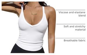 Camiseta Deportiva de Alto Rendimiento para Mujer, Diseño Personalizado, Suave, Elástica, de Secado Rápido, sin Mangas, para Entrenamiento, Running, Yoga y Actividades - Product Image 3