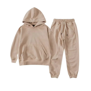 Conjunto de Chándal Gris Liso Personalizado Unisex, Sudadera con Capucha Oversize y Pantalones Anchos de Felpa, Conjunto de 2 Piezas de Felpa Técnica para Jogging, Venta al por Mayor - Product Image 5