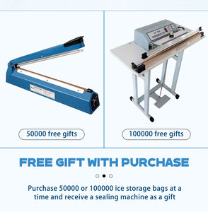 Cường độ cao và độ dẻo dai HDPE <span class=keywords><strong>Ice</strong></span> bao bì túi miễn phí niêm phong - Product Image 6