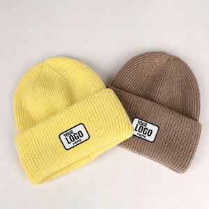 Bonnet en coton personnalisé en gros avec étiquette tissée sur mesure pour les marques de streetwear américaines - Product Image 6