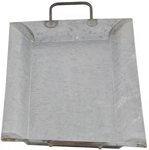 Bandeja de metal galvanizado de gran venta, diseñada para servir desayuno y té de forma conveniente. - Product Image 4