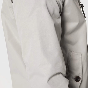 Mens Modern Casual Bomber <b>Jacket</b> Lightweight Zip Closure Outerwear With Ribbed Collar And Comfortable Fit For Everyday - Product Image 3