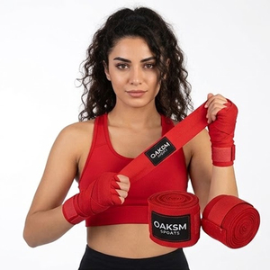 Vendas de Muñeca para Boxeo y Fitness, Protección para Entrenamiento en Gimnasio, Envolturas para Manos, Equipo de Protección para Clases de Cardio y Kickboxing - Product Image 4
