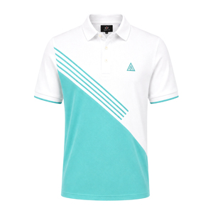 เสื้อโปโลชายคุณภาพสูง 200gsm หนานุ่ม สตรีทแวร์  ไม่มีลาย  รับสกรีนโลโก้ ซักเร็ว  เสื้อโปโลชายลายทางสีขาว - Product Image 4