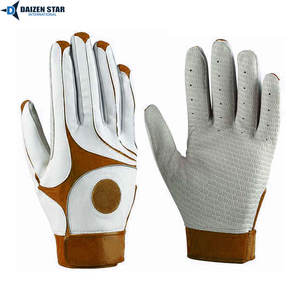 Gants de frappe de baseball unisexes pour adultes en cuir/cuir synthétique, couleur/taille personnalisable, légers, confortables, haute performance - Product Image 5