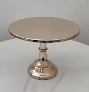 Support à gâteau en métal de qualité supérieure, présentoir à desserts, plateau de service pour cupcakes, décoration de table pour mariage et événements - Product Image 1