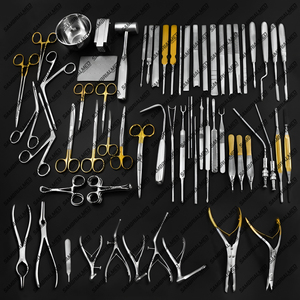 Juego de 72 Instrumentos Manuales para Rinoplastia Mayor Sambrialmed, Instrumentos de Cirugía Plástica y ORL de Acero Inoxidable Alemán - Product Image 5