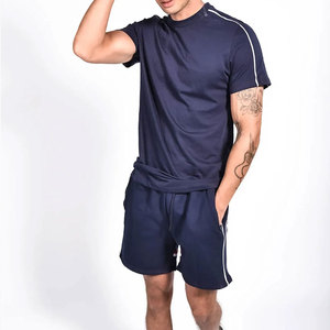 Hot Selling Multi Pockets Regular Fit Design Men Twinset Casual Wear Crew Neck Short Sleeve Soft Breathable Fabric Men <b>Twin</b> <b>Set</b> - Product Image 4