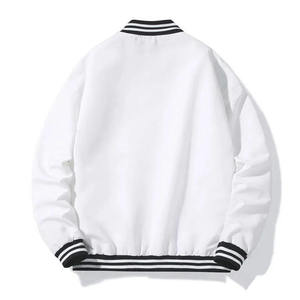 Veste universitaire unisexe décontractée d'hiver imperméable en polaire avec logo personnalisé au dos, manches longues, haute qualité - Product Image 1