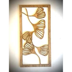 Décoration murale moderne pour salon, art mural en bois MDF, panneau - Product Image 5