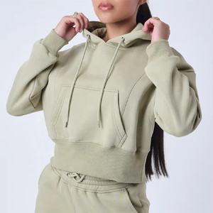 Conjunto Deportivo de Yoga para Mujer, Otoño/Invierno, Ecológico, de Algodón Estampado, Chaqueta Informal para Correr y Hacer Ejercicio, Corte Regular - Product Image 3