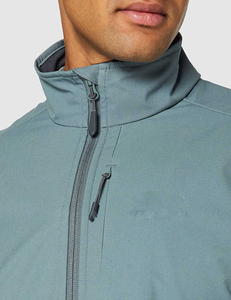 Veste de ski softshell zippée pour homme, personnalisable sur le devant, imperméable, coupe-vent, respirante, à capuche, hiver, décontractée, haute qualité - Product Image 3