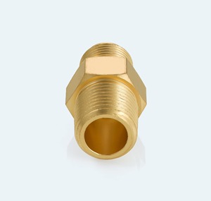 Juego de cuatro conectores de latón de media unión a granel, 1/2 pulgada de diámetro exterior de tubo x 1/2 pulgada NPT para conexiones de compresores y líneas de combustible - Product Image 2
