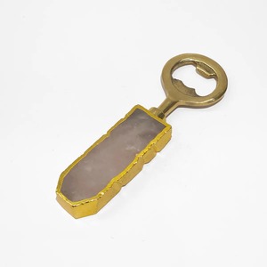 Abridor de Botellas Antiguo de Acero Inoxidable Negro con Mango de Madera y Hueso, Producto Muy Resistente para Sets de Bar - Product Image 5