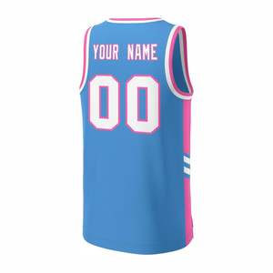 Camisetas de Baloncesto Casuales de Verano, Sublimadas, Deportivas, Transpirables, Uniformes Deportivos con Nombre y Número Personalizados, Protección UV - Product Image 2
