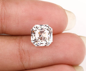 Diamante de Laboratorio Certificado por IGI, Color E,F, Claridad VVS-VS, Corte Asscher, Corte Excelente, 3.60 Ct, para Joyería, Diamante Blanco de Laboratorio - Product Image 6